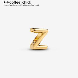 Pandora Letter Z Alphabet Charm